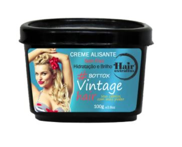 Hair Extrattus Bottox Vintage 100g - Creme Alisante - Hi Brazil Market