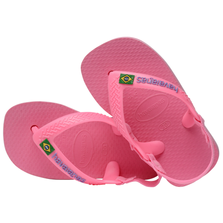 Havaianas Baby Brazil Crystal Rose - Hi Brazil Market