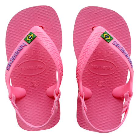 Havaianas Baby Brazil Crystal Rose - Hi Brazil Market