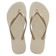 Havaianas Slim Flip Flops Beige - Hi Brazil Market
