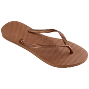Havaianas Brazil Slim Ferrugem Flip Flops Rust / Metallic Copper - Hi Brazil Market