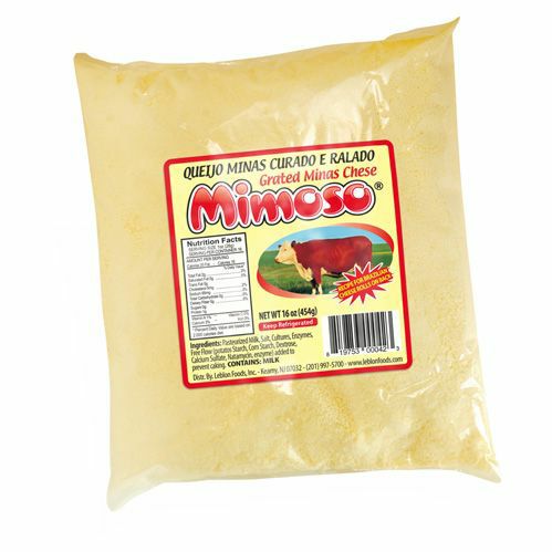 Mimoso Cured and Grated Minas Cheese 454g 