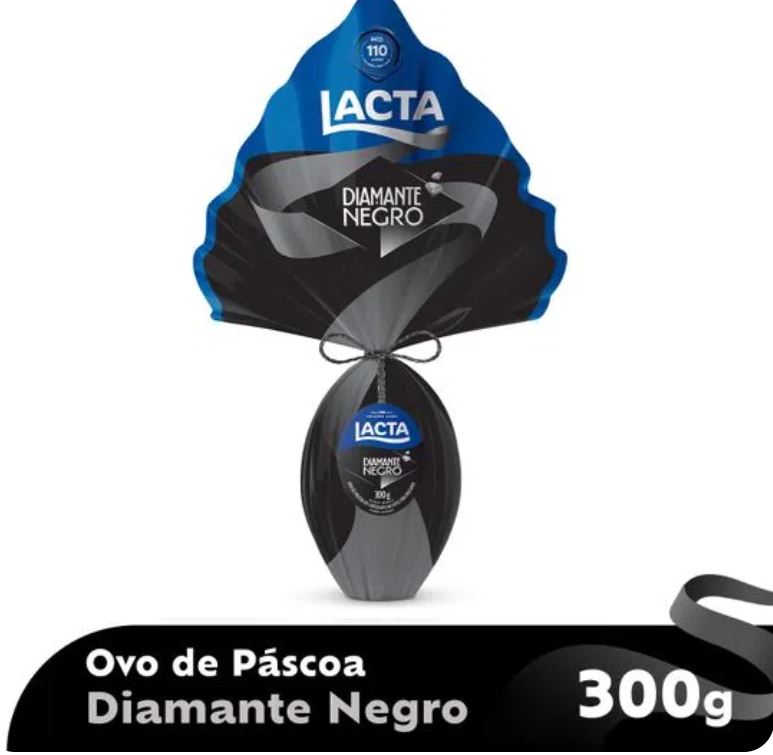 Lacta Ovo de Pascoa Diamante Negro 300g