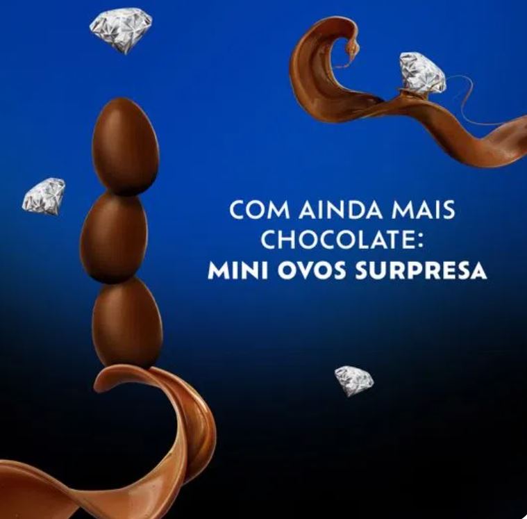 Lacta Ovo de Pascoa Diamante Negro 300g