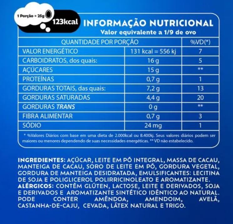 Lacta Ovo de Pascoa Diamante Negro 300g