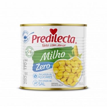 Predilecta Milho Verde em Conserva ZERO 170g/280g - Yellow Corn ZERO - Hi Brazil Market