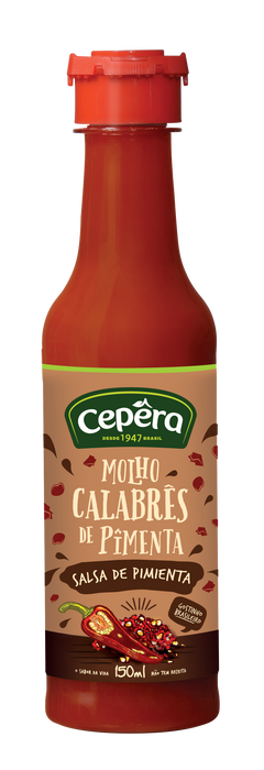 Cepera Molho de Pimenta Calabres 150ml - Calabrian Pepper Sauce