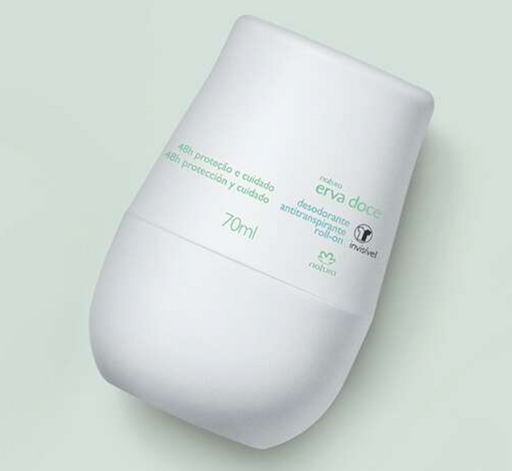 Natura Erva Doce Desodorante Roll-On 70ml - Antitranspirante Roll