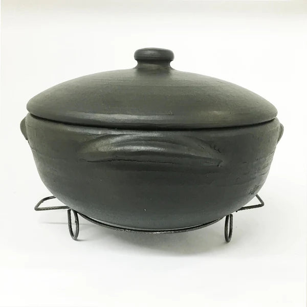 Bolzan Conjunto Capixaba Panelas de Barro C/ 4 units - Brazilian Clay Stew Pot Set 4 units - Hi Brazil Market