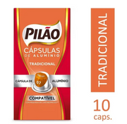 Pilao Cafe Traditional Capsulas - Traditional Capsules Coffee - Hi Brazil Market