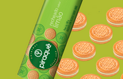Piraque Biscoito Recheado Limao 160g - Lemon Sandwich Cookies - Hi Brazil Market