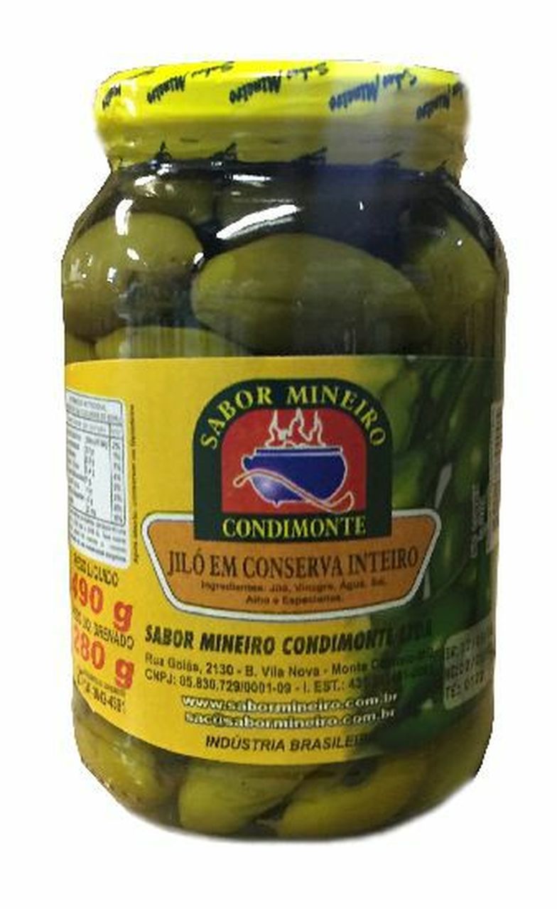 Minas Gerais Flavor Jilo in Canned Whole 480g VALIDITY END JULY 4TH