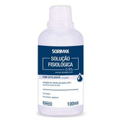 Sorimax Solução Fisiológica 0,9% 100ml - Soro Fisiologico - Hi Brazil Market