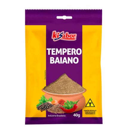 KiSabor Tempero Baiano 40g- Mixed Seasoning - Hi Brazil Market