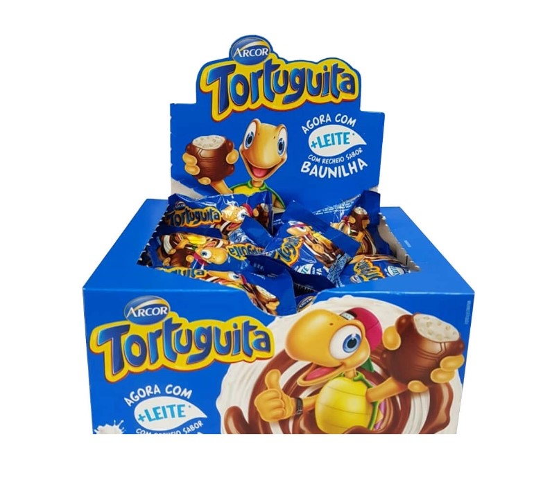 Tortuguita Arcor Baunilha Und/ Box - Hi Brazil Market
