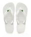 Havaianas Logo Brazil White - Hi Brazil Market