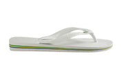 Havaianas Logo Brazil White - Hi Brazil Market
