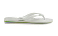 Havaianas Logo Brazil White - Hi Brazil Market