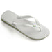 Havaianas Logo Brazil White - Hi Brazil Market