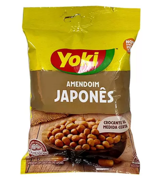 Yoki Amendoim salgado tipo Japones 150g - Salt Japanese Style Peanuts - Hi Brazil Market