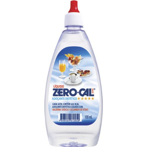 Zero Cal Adocante Dietetico Liquido - Sweetener - Hi Brazil Market