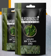 A portuguesa Folhas dse Louro 15g - Hi Brazil Market