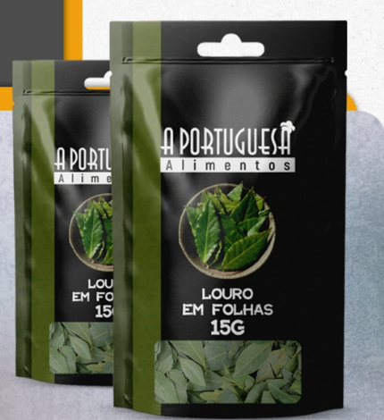 A portuguesa Folhas dse Louro 15g - Hi Brazil Market