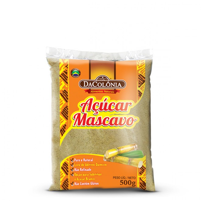 DaColonia Acucar Mascavo 500g- Brown Sugar - Hi Brazil Market