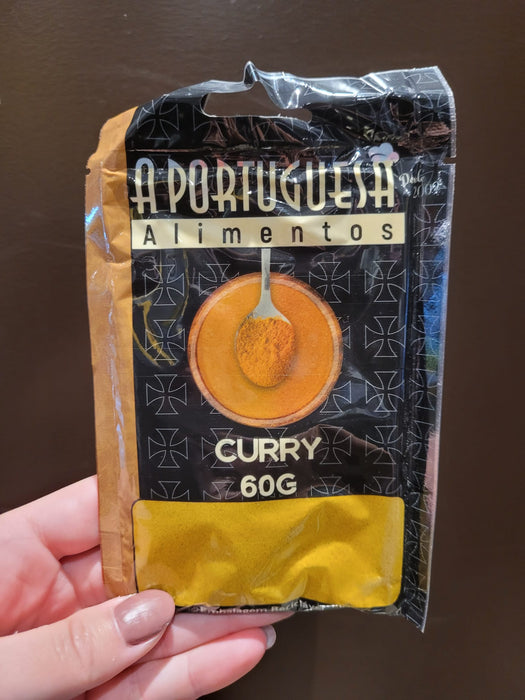 A portuguesa Curry 60g - Hi Brazil Market