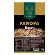 Mr. Brasil Farofa sabor Bacon 250g - Seasoned Cassava Flour Bacon Flavored - Hi Brazil Market