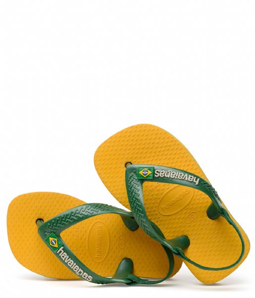 Havaianas Baby Brazil Yellow Banana - Hi Brazil Market