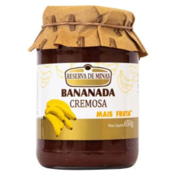 Reserva de Minas Bananada Cremosa 650g - Banana Creamy Paste - Hi Brazil Market