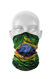 Brasil Bandana / Face Shield Brazil Flag - Hi Brazil Market