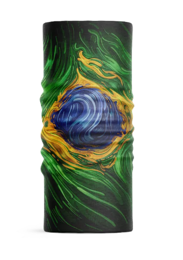 Brasil Bandana / Face Shield Brazil Flag - Hi Brazil Market