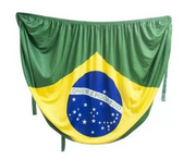 Bandeira do Brasil Capo Carro - Brazil Flag Car - Hi Brazil Market