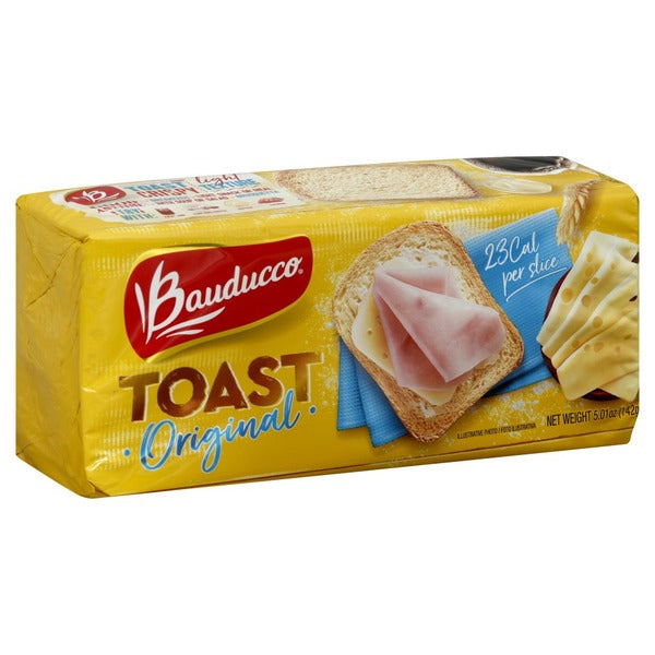 Bauducco Torrada Original 142g - Original Toast 5.01oz - Hi Brazil Market