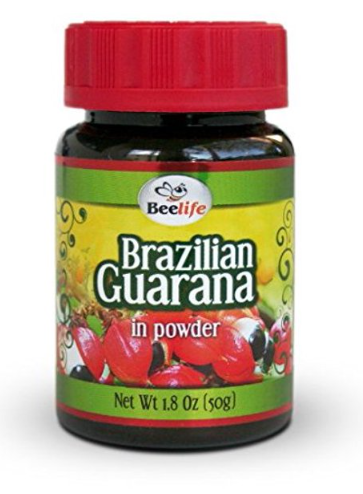  Beelife Brazilian Guarana Capsules - Natural Caffeine  Supplements from Brazil - Energy & Mental Focus, Muscle Strength Support -  Zero Gluten, No Sugar Pre Workout for Men & Women - 250mg