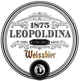 Leopoldina Cerveja Gourmet Weissbier 500ml - Brazilian Gourmet Beer Weissbier - Hi Brazil Market