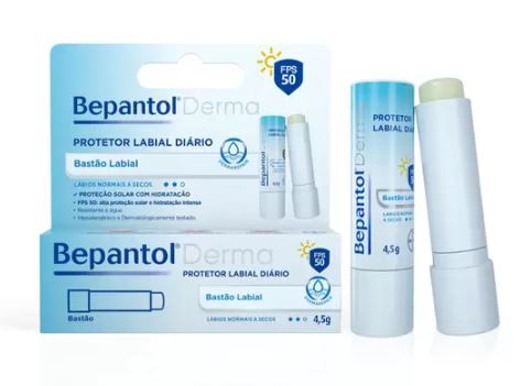 Bepantol Derma Lip Balm 4.5g - Regenerador labial - Hi Brazil Market