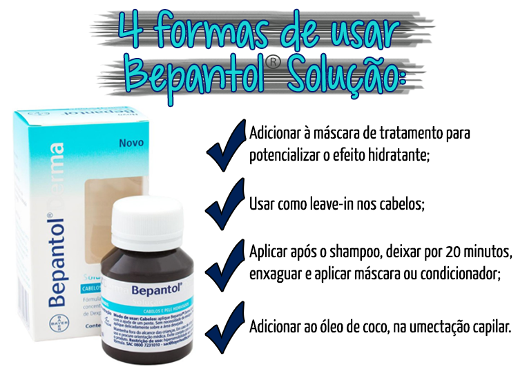 Bepantol Derma Solução Cabelos 50ml - Bepantol Solution 50ml - Hi Brazil Market