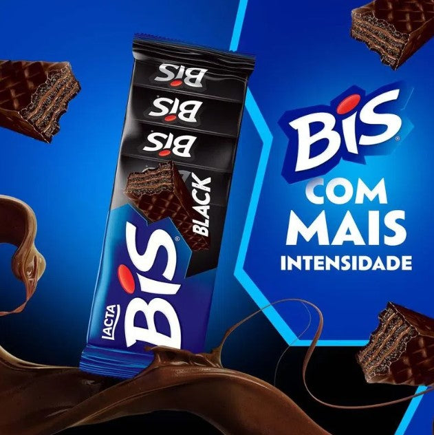 Lacta Bis Black 3 unidades de 100g cada