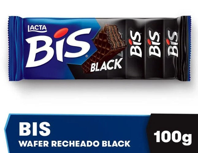 Lacta Bis Black- Dark chocolate 100g