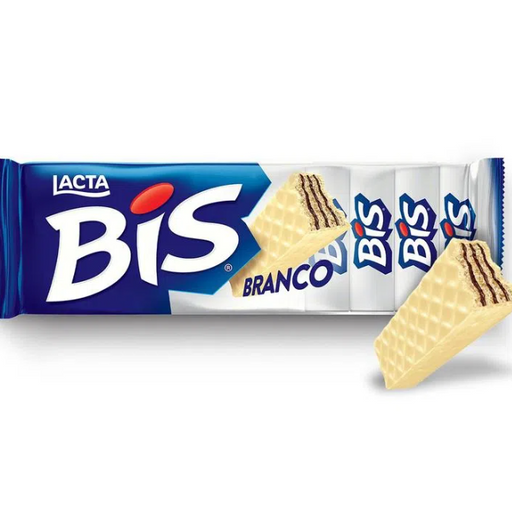 Lacta Bis Chocolate Branco - Hi Brazil Market