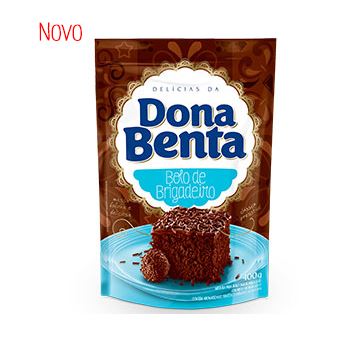 Dona Benta Mistura para Bolo Brigadeiro 450g - Brigadeiro (Chocolate) Cake Mix 14.3 oz - Hi Brazil Market