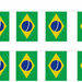 Brasil Bandeira Varal - Brazilian Flag - Hi Brazil Market