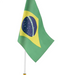 Brasil Bandeira para Mesa 15x21cm - Brazil Desk Flag - Hi Brazil Market