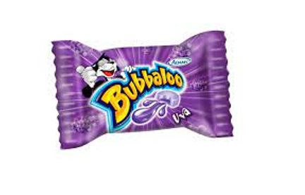 Bubbaloo Chiclete de Bola Uva - Gum filled with liquid flavor Grape - Hi Brazil Market