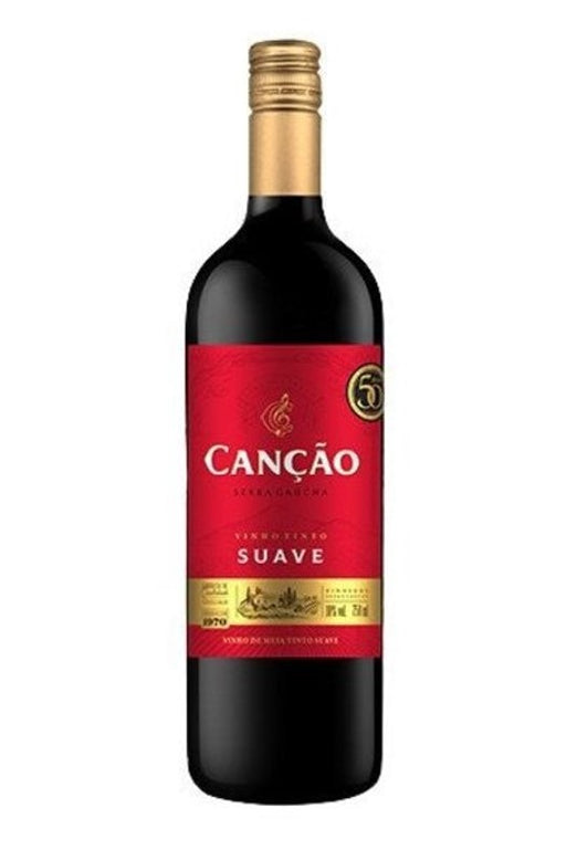 Cancao Vinho de Mesa Tinto Suave - 750 mL - Hi Brazil Market