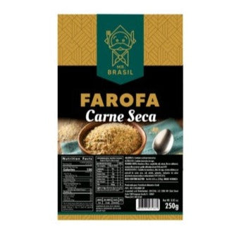 Mr. Brasil Farofa Mandioca temp. Carne Seca 250g - Hi Brazil Market