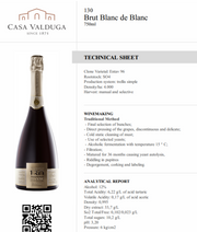 Casa Valduga Espumante Brut 130 Blanc de Blanc Edicao Especial - Hi Brazil Market